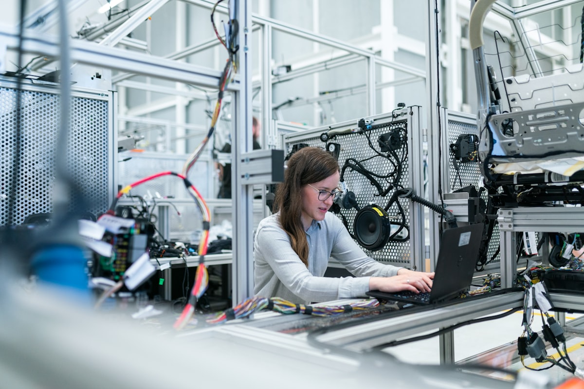 Industrial engineering workspace